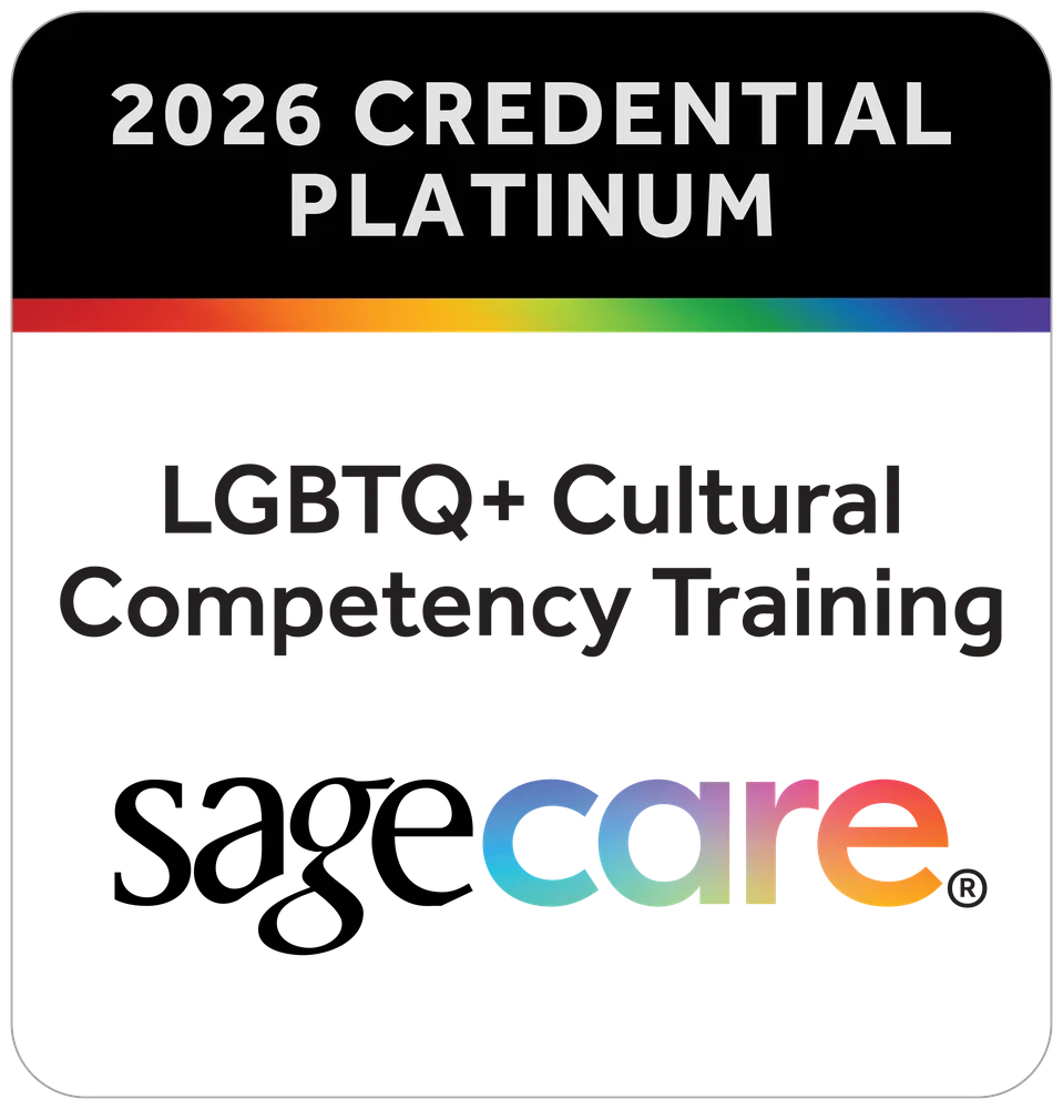 SAGECare 2026 Credential Platinum - LGBTQ+ Cultural Competency Training